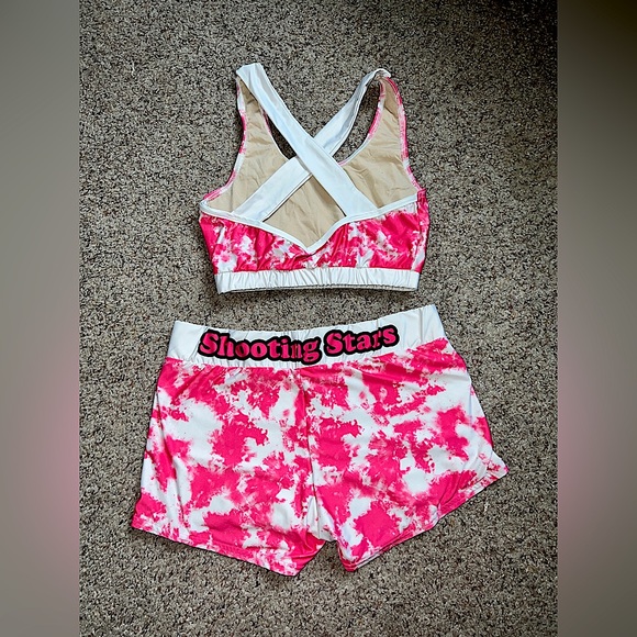 World Cup shooting star 2022 pink tie-dye practice wear - Picture 2 of 2